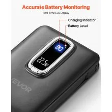 Magnetic Power Bank 10000 mAh Fast Charging Wireless Battery Charger LED Display