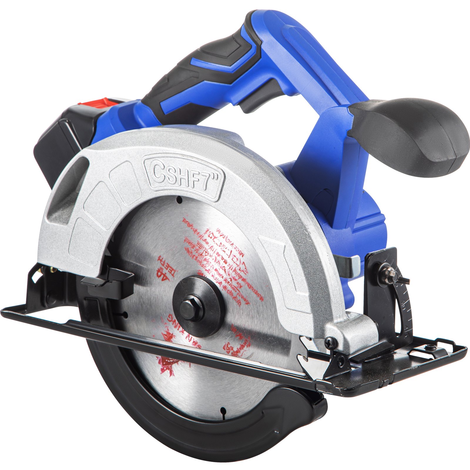 VEVOR Cordless Drill Combo Kit, Lithium-Ion Brushless 4-Pc Combo Kit, 20V Cordless Drill 2/5'', Reciprocating Saw 0-3000 SPM, 7.28" Cordless Circular Saw, Work Light, Power Tool Set for Improvement