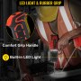 Vevor 20v Li-ion Drill Driver/impact Driver Combo Kit Brushless 2x2ah Batteries