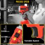 VEVOR Cordless Drill Driver, 20V 2Ah Cordless Drill Combo Kit, 10 mm Keyless Chuck Impact Drill, Electric Screwdriver Set With 2 Speed, 21+1 Torque Brushless Cordless Drill for Home Improvement & DIY