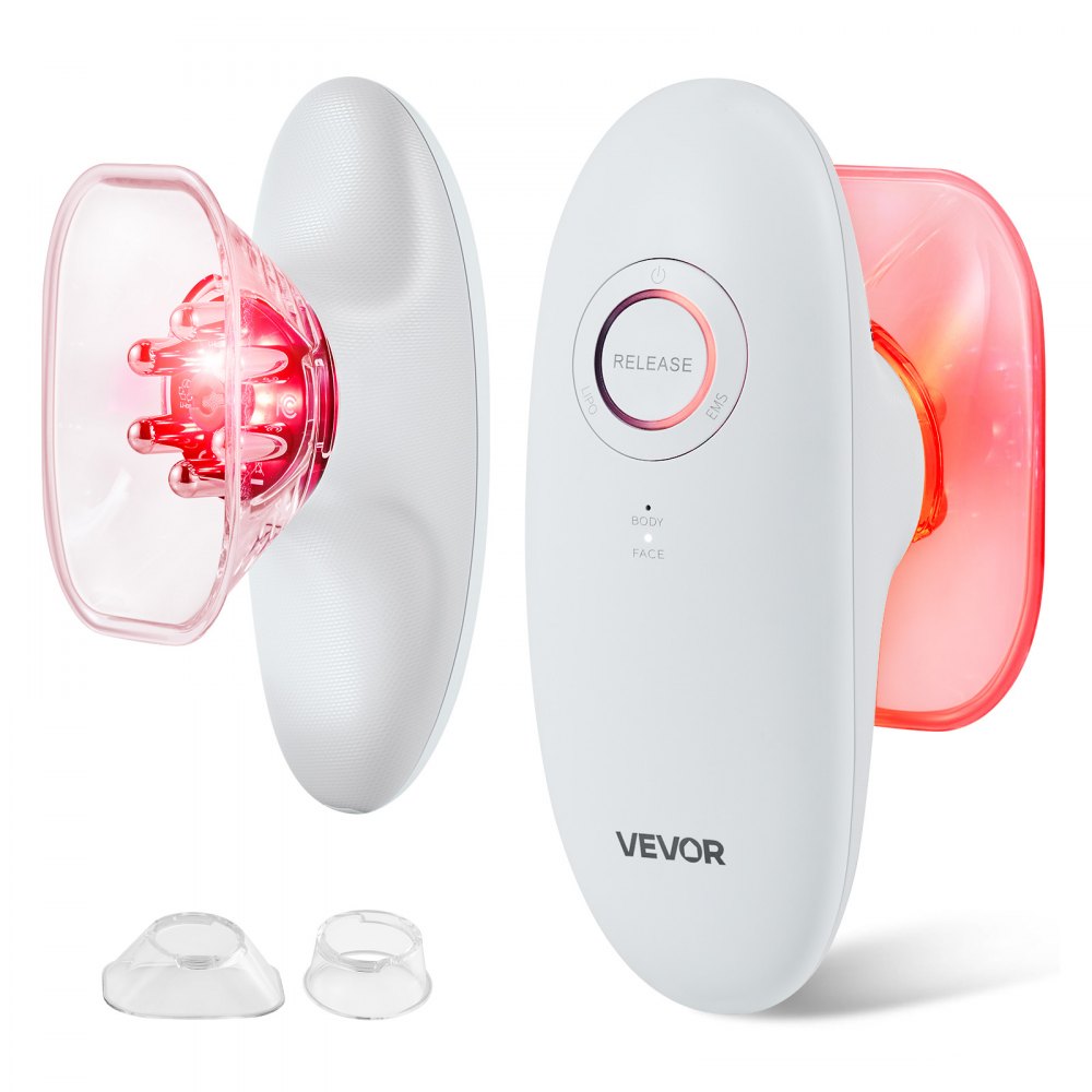 VEVOR Body Sculpting Machine, 3-in-1 Electric Cellulite Massager with 3 Adjustable Functional Modes, Skin Tightening Cupping Therapy Tool with 60 Min Wireless Use, for Back, Belly, Waist, Arms, Legs