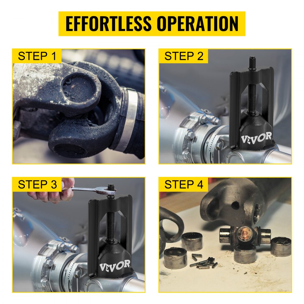 VEVOR U Joint Puller, U Joint Tool Works On Most Class 7 and Class 8 Trucks, Easy-to-Use Universal Joint Puller