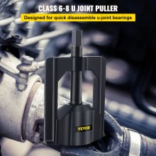 VEVOR U Joint Puller (Class 6-8) Heavy Duty Universal Joint Puller U Joint Removal Tool w/ 5192 Bearing Cup Installer