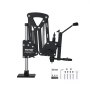 VEVOR Micro Inlaid Mirror Spring Stand Jewelry Microscope Bracket 360° Arm, for Diamond Setting Jewelry Engraving, Compatible with Binocular Trinocular Jewelry Microscopes, Multi-Directional Stand Only