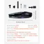 VEVOR Handheld Vacuum, Portable Vacuum Cleaner Cordless with HEPA Filter and Brushes, Lightweight Hand Held Cleaner with Powerful Suction, for Car, Home, Office, Pet Hair