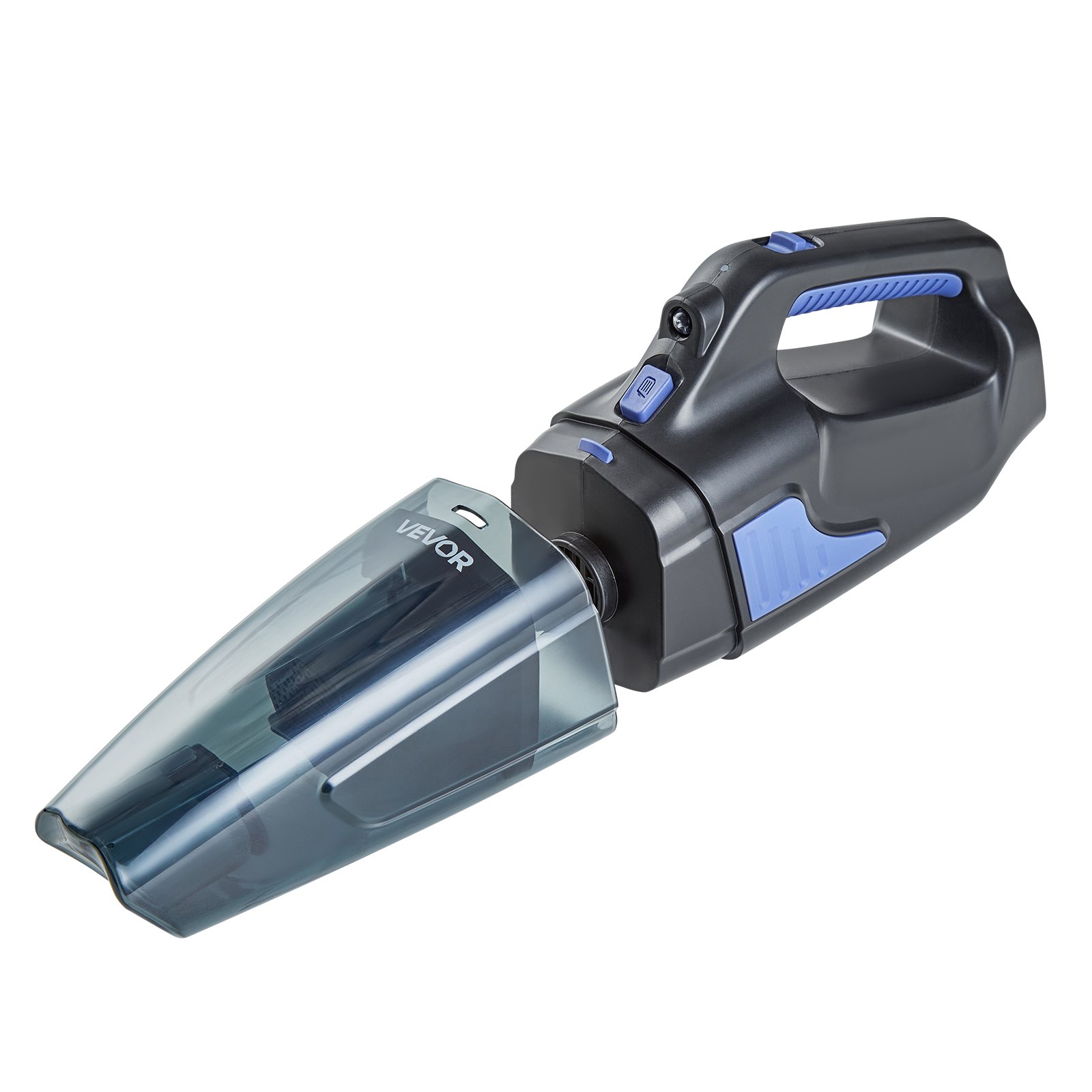 VEVOR Handheld Vacuum, Portable Vacuum Cleaner Cordless with HEPA Filter and Brushes, Lightweight Hand Held Cleaner with Powerful Suction, for Car, Home, Office, Pet Hair