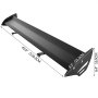 Alerón Universal GT Wing de 110CM, alerón trasero de aluminio ligero, cubierta única ajustable