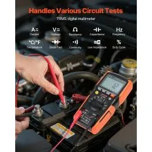 VEVOR Digital Multimeter 6000-Count TRMS Voltmeter Current Tester Auto-Ranging