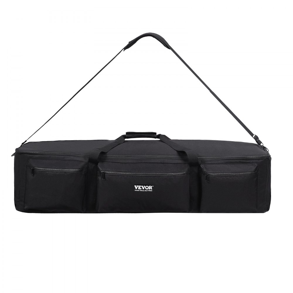 VEVOR Telescope Case, 1035 mm, Telescope Large Storage Bag with Fixed Buckles, Multi-Pocket & Detachable Divider, Shock-Absorbent Telescope Carrying Bag for Optical Tube & Tripod, Counterweight Pocket