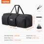 VEVOR Telescope Case, 762 mm, Telescope Storage Bag with Fixed Buckles, Multi-Pocket and Detachable Divider, Shock-Absorbent Telescope Carrying Case for Optical Tube & Tripod, Counterweight Pocket