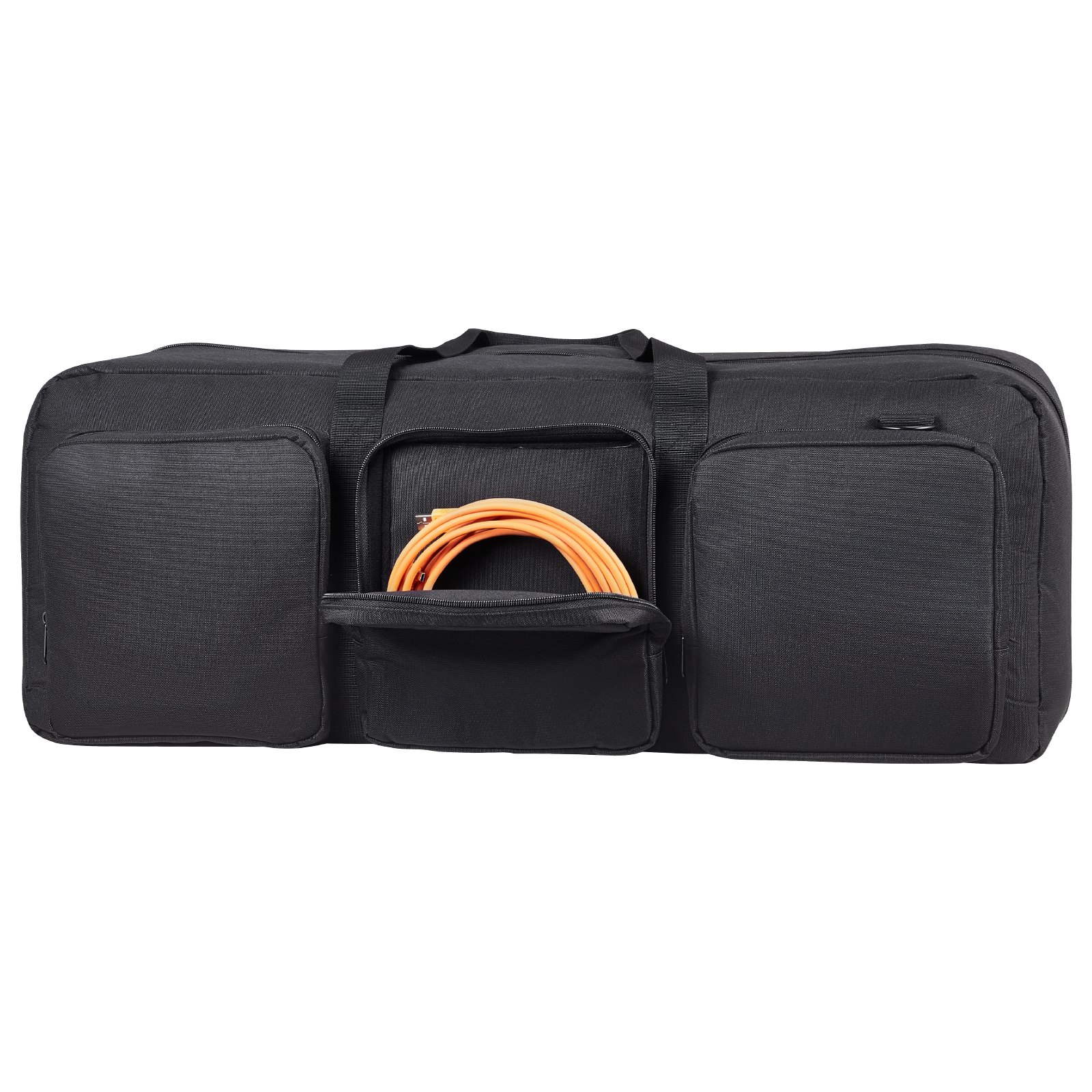 VEVOR Telescope Case, 762 mm, Telescope Storage Bag with Fixed Buckles, Multi-Pocket and Detachable Divider, Shock-Absorbent Telescope Carrying Case for Optical Tube & Tripod, Counterweight Pocket