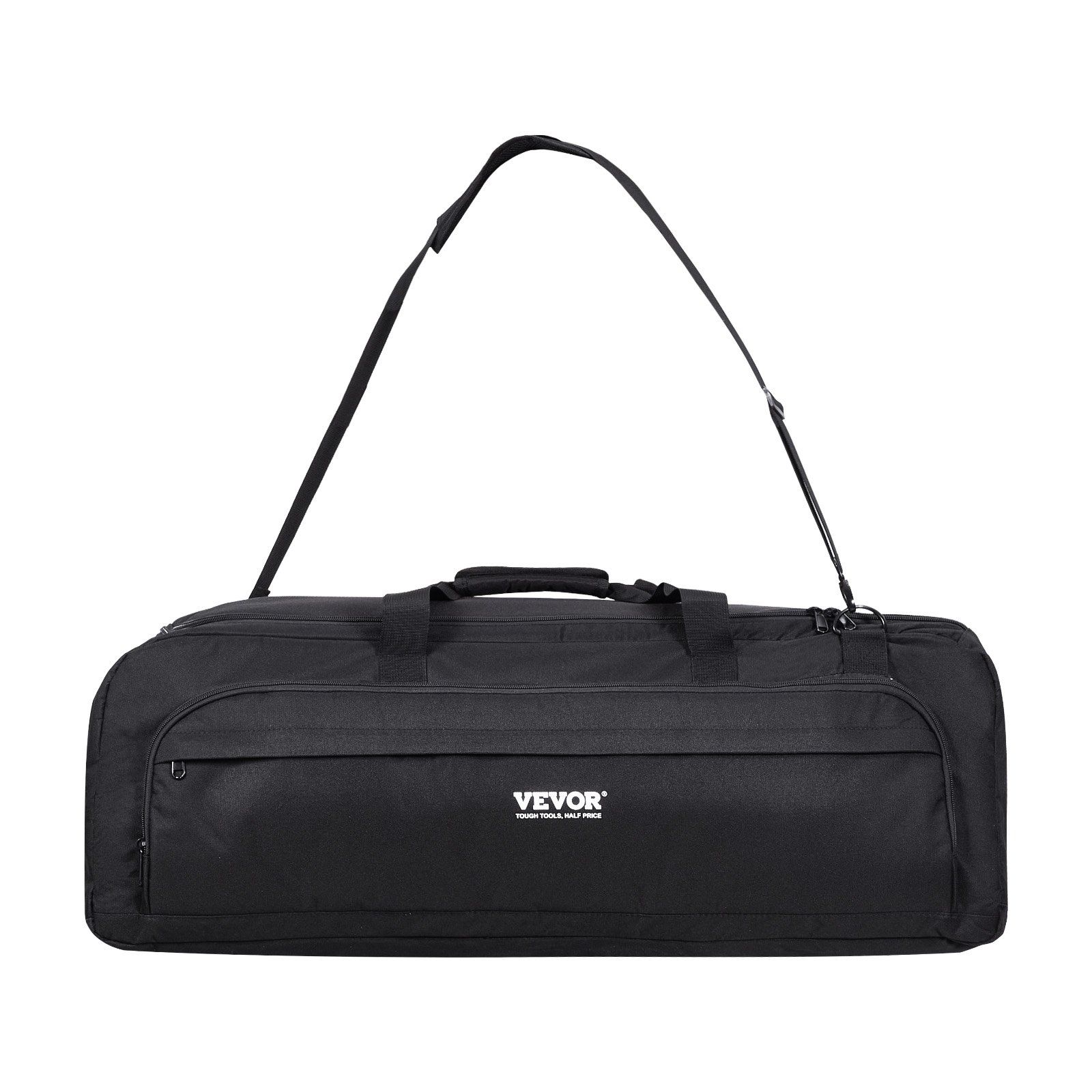 VEVOR Telescope Case, 770 mm, Telescope Storage Bag with Fixed Buckles, Multi-Pocket and Detachable Divider, Shock-Absorbent Telescope Carrying Case for Optical Tube & Tripod, Counterweight Pocket