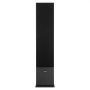 VEVOR Passive Floorstanding Speaker, 3-Way, Floor-Standing Tower Speaker with 19.05 mm&25.4 mm Tweeter, Dual 133.35 mm Woofers, 145W Peak, 70Hz–20kHz Frequency Response, MDF Enclosure, for Home Audio, Single