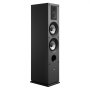 VEVOR Passive Floorstanding Speaker, 3-Way, Floor-Standing Tower Speaker with 19.05 mm&25.4 mm Tweeter, Dual 133.35 mm Woofers, 145W Peak, 70Hz–20kHz Frequency Response, MDF Enclosure, for Home Audio, Single