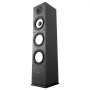 Caixa acústica passiva de chão VEVOR, 2 vias, torre com tweeter de 25,4 mm, woofer de 165,1 mm, potência de pico de 200 W, resposta de frequência de 70 Hz a 20 kHz, gabinete resistente em MDF, para áudio doméstico, unidade única