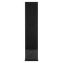 Caixa acústica passiva de chão VEVOR, 2 vias, torre com tweeter de 25,4 mm, woofer de 165,1 mm, potência de pico de 200 W, resposta de frequência de 70 Hz a 20 kHz, gabinete resistente em MDF, para áudio doméstico, unidade única