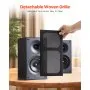 Passive Bookshelf Home Speakers Pair of Stereo Audio Speakers Cone 65Hz-20KHz