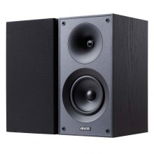 Passive Bookshelf Home Speakers Pair of Stereo Audio Speakers Cone 65Hz-20KHz
