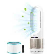 34" Oscillating Tower Fan 8H Timer 16.4ft/s High Velocity with Remote Control