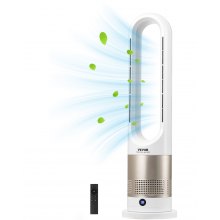 26" Oscillating Tower Fan 9H Timer 16ft/s High Velocity with Remote Control