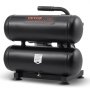 VEVOR Air Compressor Compact Portable Oil Free Compressor 4,6 Gallon 90 PSI