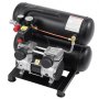 VEVOR Air Compressor, 18L Steel Tank, 1HP 2.0 CFM@90 PSI Oil Free Air Compressor & Max. 120PSI Pressure, 80dB Ultra Quiet Portable Compressor, for Auto Repair, Tire Inflation, Spray Painting