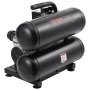VEVOR Air Compressor, 18L Steel Tank, 1HP 2.0 CFM@90 PSI Oil Free Air Compressor & Max. 120PSI Pressure, 80dB Ultra Quiet Portable Compressor, for Auto Repair, Tire Inflation, Spray Painting