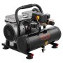 VEVOR Air Compressor, 1 Gallon Steel Tank, 1HP 1.5 CFM 7bar Oil Free Air Compressor & Max. 120PSI Pressure, 68dB Ultra Quiet Portable Compressor, for Auto Repair, Tire Inflation, Spray Painting