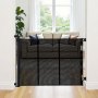 VEVOR Retractable Baby Gate, Extends to 3050 mm Extra Wide, 980 mm Tall, with Reinforced Fiberglass Strips, Avoids Crawling Through, Mesh Dog Gate for Decks, Doorways, Garages, Indoor, Black
