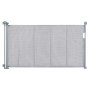 VEVOR Mesh Baby Gate, 34.2" Tall Retractable Baby Gate, Extends up to 60" Wide Retractable Gate for Kids or Pets, Retractable Dog Gates for Indoor Stairs, Doorways, Hallways, Playrooms, Gray