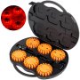 6pc Road Flares Emergency Lights Flashing Light Safety Beacon Magnetic W/ Bag