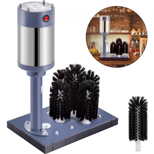 5 Head Glass Cup Bottle Washer Electric Bottle Cup Rinser Glassware Cup Mug