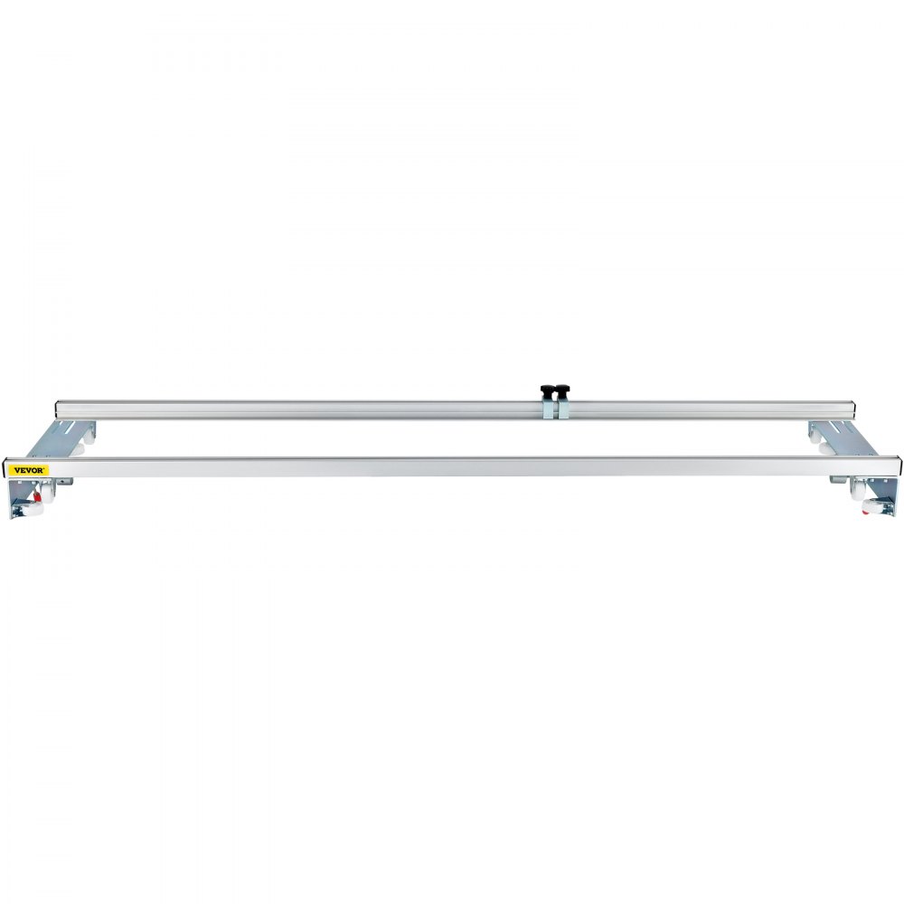 VEVOR router sled with adjustable rails and sturdy metal construction.
