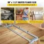 VEVOR Router Sled, 64 inches /162.6 cm Width, Slab Guide Jig for Woodworking with Locking Function, Portable and Easy to Adjust, Trimming Planing Machine for Wood Flattening, Home DIY