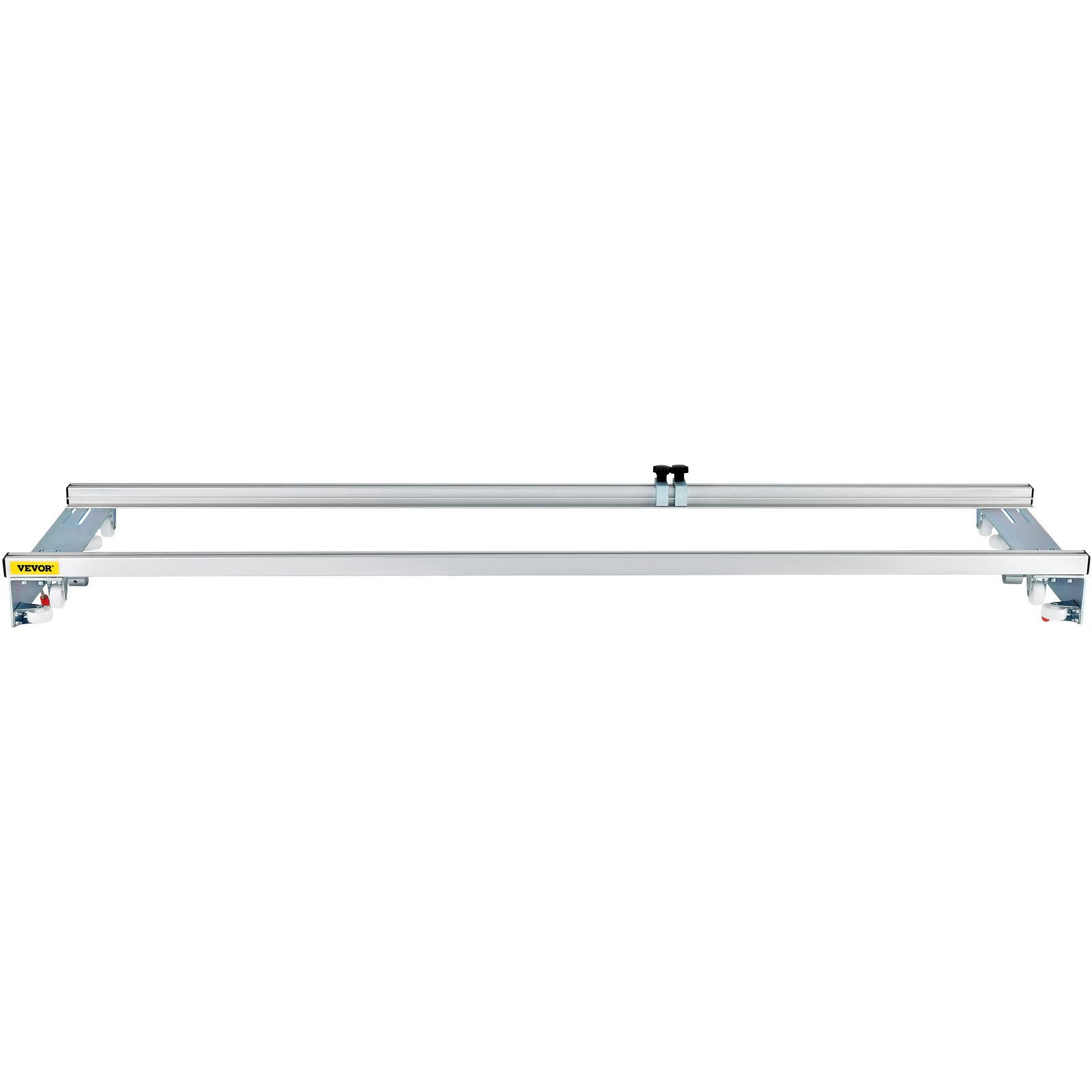 VEVOR router sled with adjustable rails and sturdy metal construction.