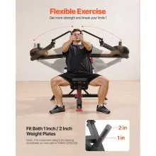 VEVOR Incline Chest Fly and Rear Delt Fly Machine Upper Body Strength Training