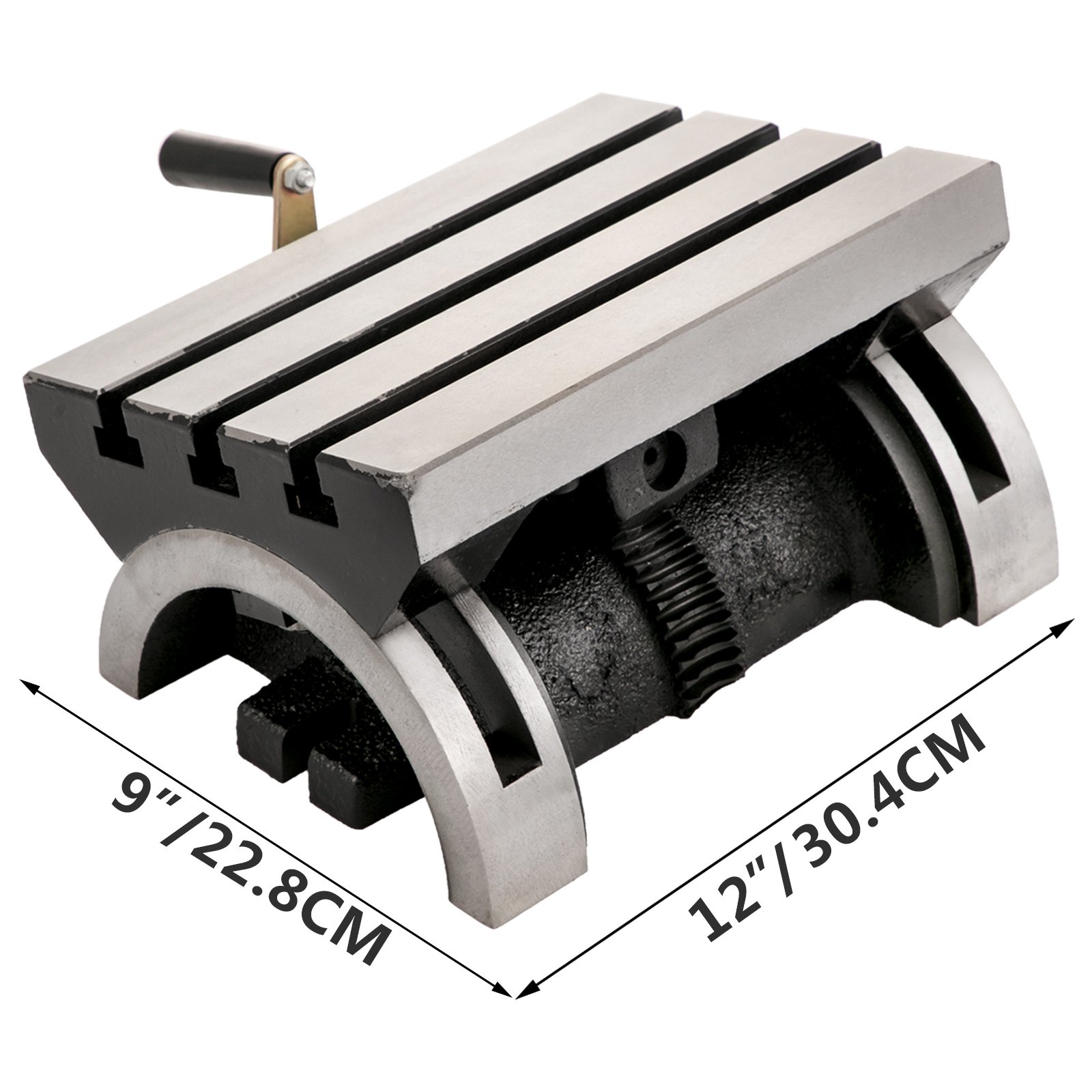 12x9inch Tilting Milling Table Angle Plates Milling Machine 40degree Adjustable
