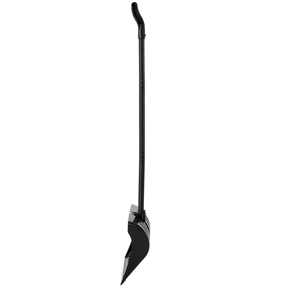 VEVOR Snow Shovel for Driveway 22" Wide Plastic Shovel with D-Grip Handle, for Home Garden Camping Outdoor Use, Aluminum Strip, Large Capacity Lightweight Snow Removal Tool with Extended Steel Handle