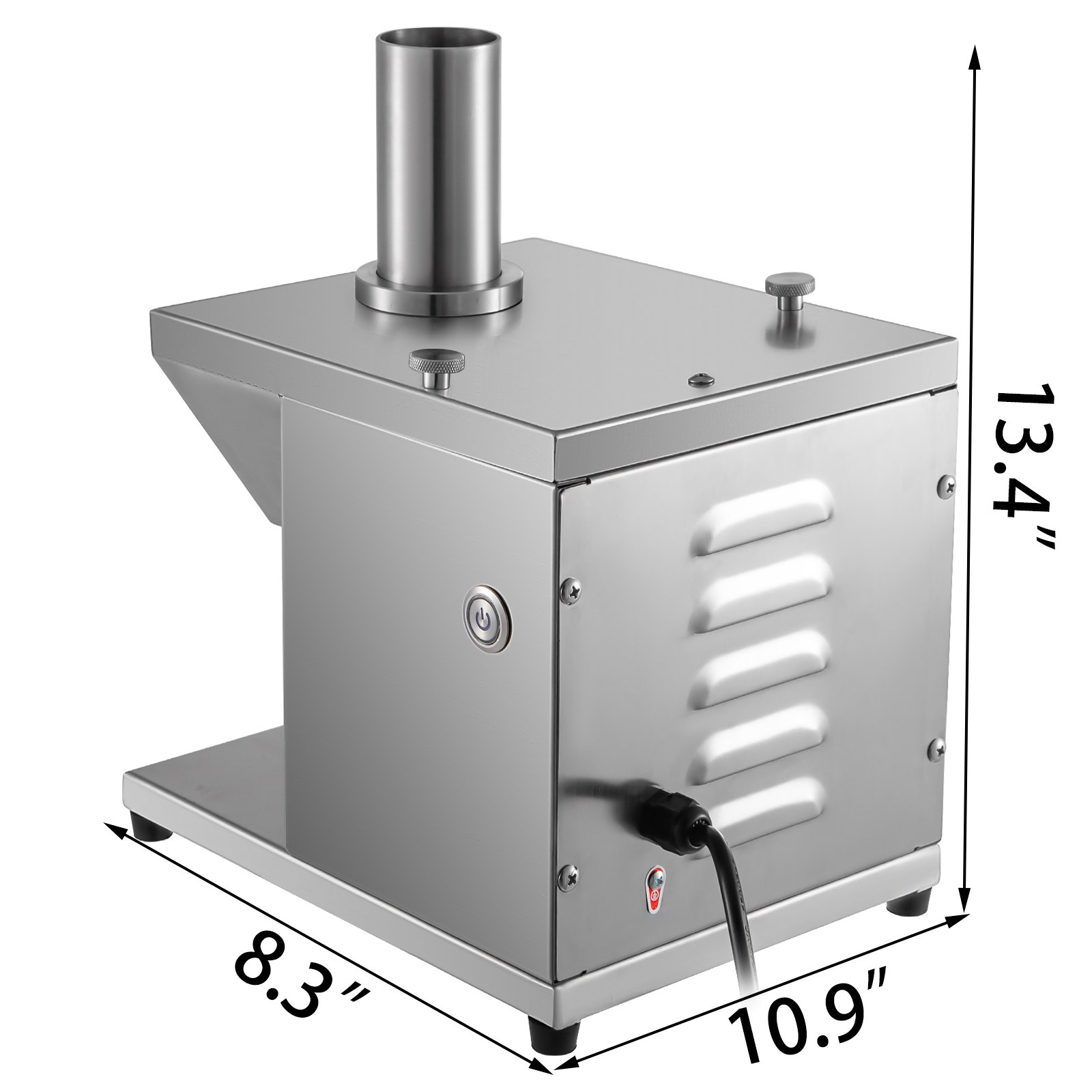 Electric Meat Sausage Slicer Stainless Steel Sausage Cutter Machine Kitchen