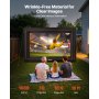 VEVOR 16 ft Inflatable Movie Screen 16:9 600D Movie Projector with Portable Bag
