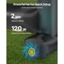 VEVOR 14 ft Inflatable Movie Screen 16:9 600D Movie Projection with Portable Bag