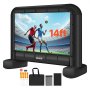 VEVOR 14 ft Inflatable Movie Screen 16:9 600D Movie Projection with Portable Bag