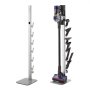 Soporte para aspiradora VEVOR, compatible con aspiradoras verticales y accesorios Dyson G5, V15, V12, V11, V10, V8, V7 y V6. Soporte estable con 6 ganchos y almohadillas antideslizantes, gris.