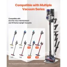 Vacuum Stand for Dyson Multi-Models Stable Storage Bracket Holder Gray
