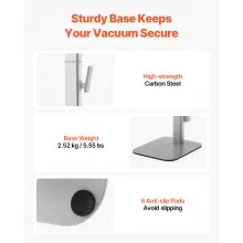 Vacuum Stand for Dyson Multi-Models Stable Storage Bracket Holder Gray