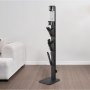 VEVOR Vacuum Stand, Compatible with Dyson G5 V15 V12 V11 V10 V8 V7 V6 Series Upright Vacuums Cleaners & Accessories, Stable Vacuum Stand Holder with 6 Hooks and Non-slip Footpads, Black