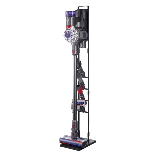 VEVOR Vacuum Stand, Compatible With Dyson V6 V7 V8 V10 V11 V15, Stable Vacuum Stand Holder with 4 Hooks for Dyson DC30 DC31 DC34 DC35 DC58 DC59 DC62 D74 Cordless Upright Vacuum Cleaners & Accessories