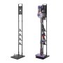 VEVOR Vacuum Stand, Compatible With Dyson V6 V7 V8 V10 V11 V15, Stable Vacuum Stand Holder with 4 Hooks for Dyson DC30 DC31 DC34 DC35 DC58 DC59 DC62 D74 Cordless Upright Vacuum Cleaners & Accessories