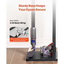 Vacuum Stand for Dyson Multi-Models Stable Storage Bracket Holder with Wheels