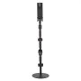 VEVOR Vacuum Stand, Compatible With V7 V8 V10 V11 V12 V15 Series Upright Vacuum Cleaners & Accessories, Stable Vacuum Stand Holder with 4 Anti-slip Pads and 3 Clips for Storing 6 Brush Heads